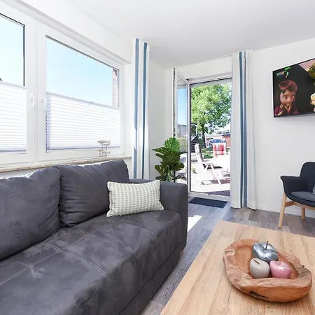Apartment Ferienwohnung Wattwurm Im Haus Nordstrand *
